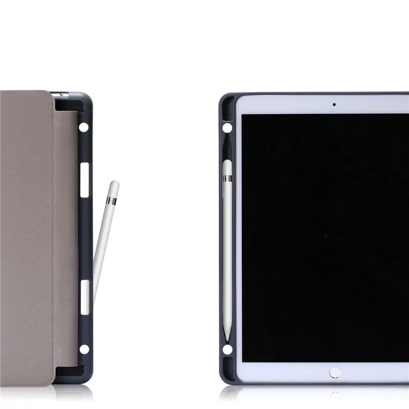 Для iPad Air 3rd Generation 10 5 чехол смарт трифолд подставка мягкая задняя крышка для 3 2019/Pro