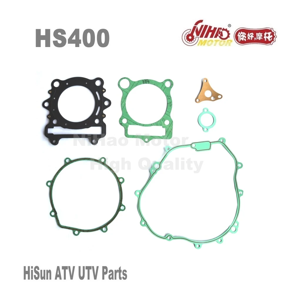 HS-06 HS400 полный набор прокладок Hisun части HS185MQ 400cc HS 400 FORGE TACTIC ATV UTV Quad запасные части двигателя для Coleman для Cub Cadet