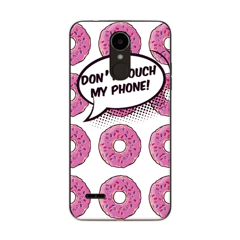 Captain America Phone Case For LG K7 2017 X230 Ample Back Cover Doughnut Sweet Soft Silicone X230Z |