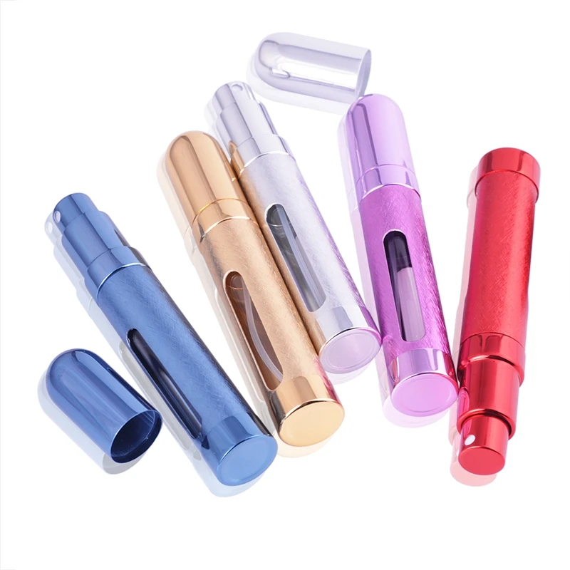 

MUB - 6ml/12ml 6 Colors Mini Portable Travel Perfume Atomizer Bottle Perfume Bottle For Spray Scent Pump Housing ordinary bottle