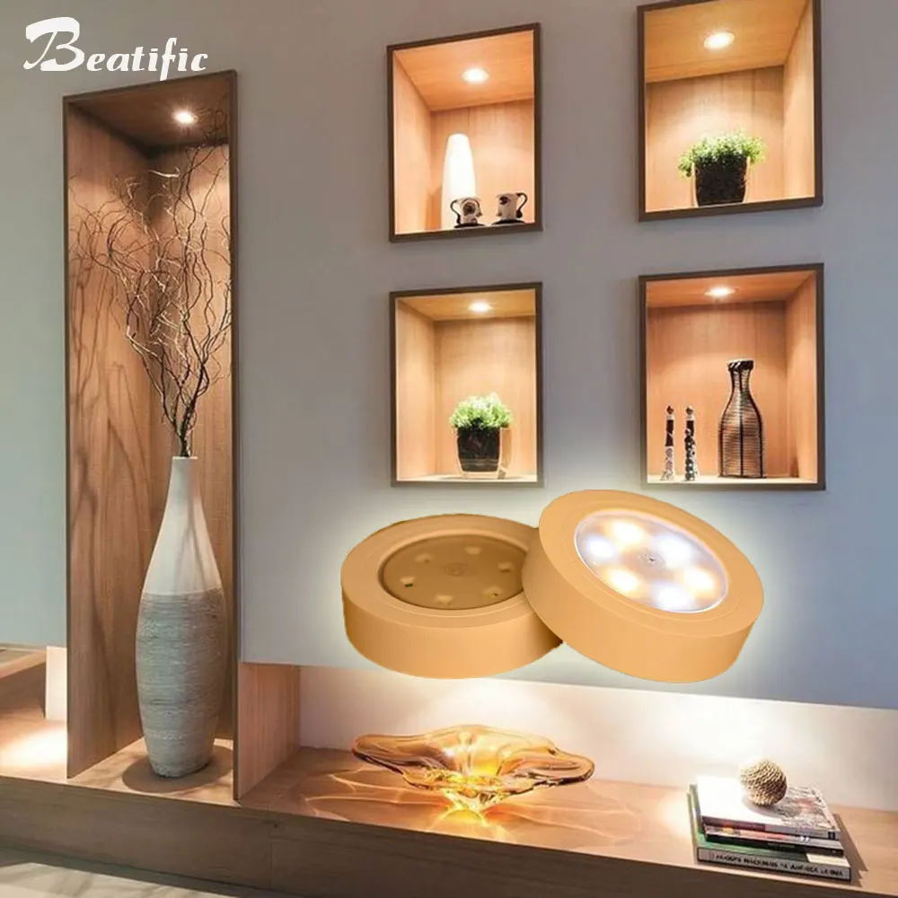 Настенные ниши для украшения светодиодный ночник батарея мощность кухонный шкаф