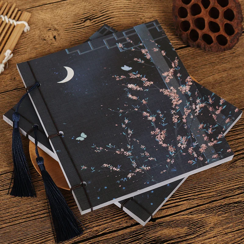 1 шт. книга с вертикальной линией Восемь линий|Записные книжки| |