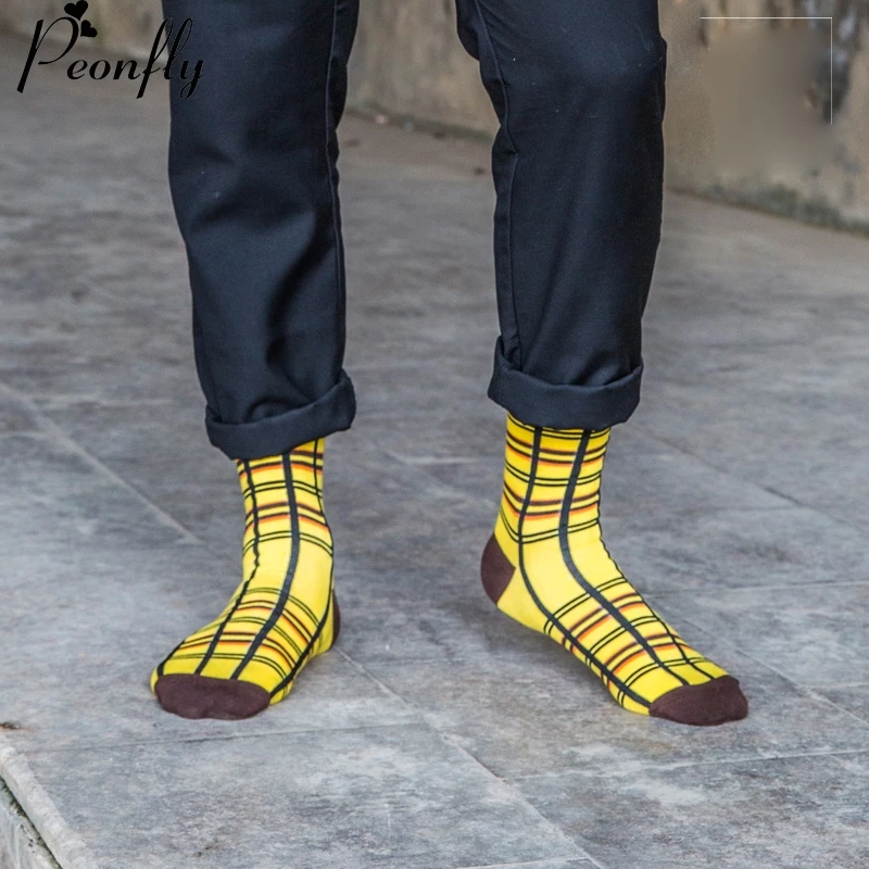 Носки мужские хлопковые 5 пар/Лот | Мужская одежда