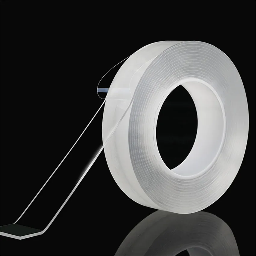 Многофункциональный 1/3/5 м клейкая поверхность с двух сторон Nano лента Не