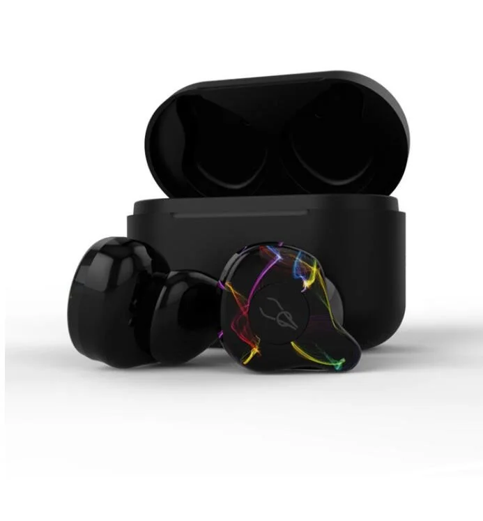 Мини Беспроводной Bluetooth наушники Sabbat X12 Pro Наушники-вкладыши TWS с 3D наушники стерео звук Невидимый V5.0 Водонепроницаемый наушники гарнитура - Цвет: dacner