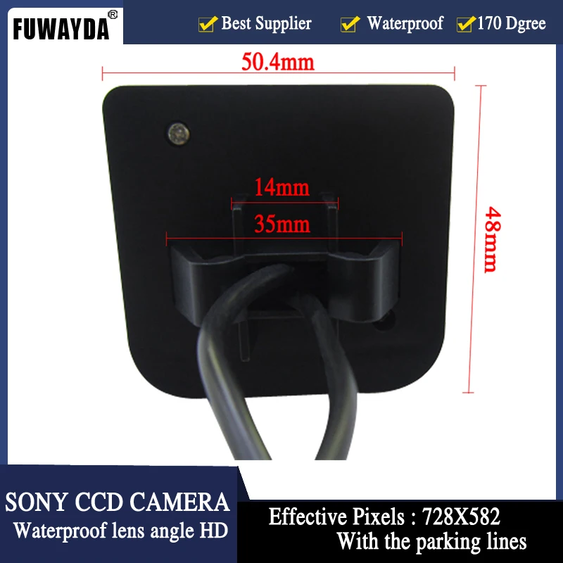 Беспроводная камера заднего вида FUWAYDA для SONY CCD MAZDA 3/MAZDA 6/MAZDA CX-5 /MAZDA CX-7/ CX-9 |