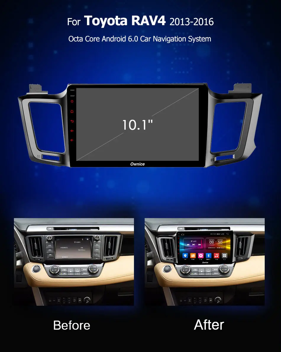 Ownice k3 k5 k6 Android 9,0 Восьмиядерный для Toyota RAV4 2013- автомобильный dvd-плеер навигация gps радио 4G LTE DSP 360 панорама
