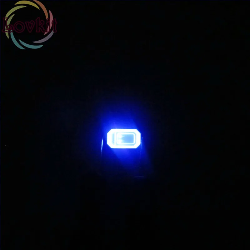Чип 5630 5730 SMD/SMT 100 шт. синий светодиод 460 465NM ультра яркий подходит для автомобиля и
