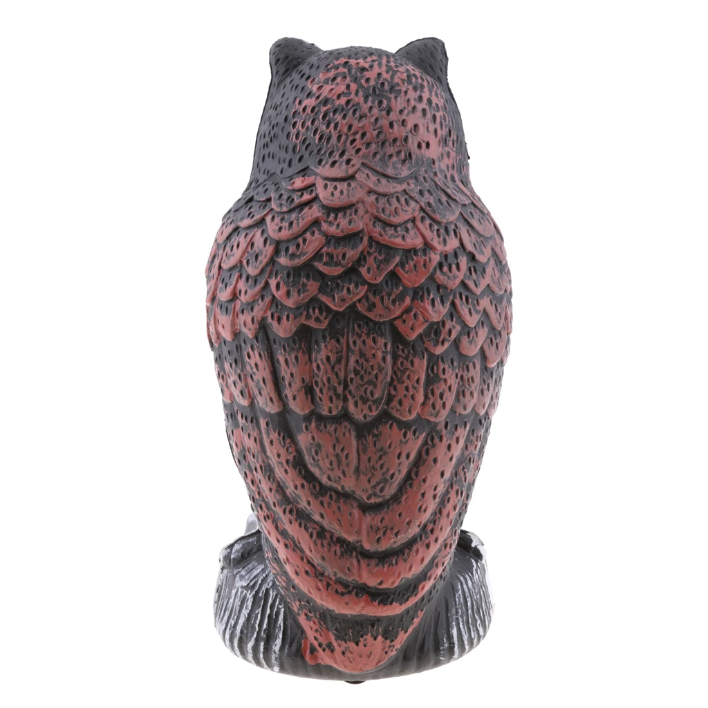 

Owl Decoy Scarecrow farm / Garden Defense Owl Yard Protector Bird Pest Repellent