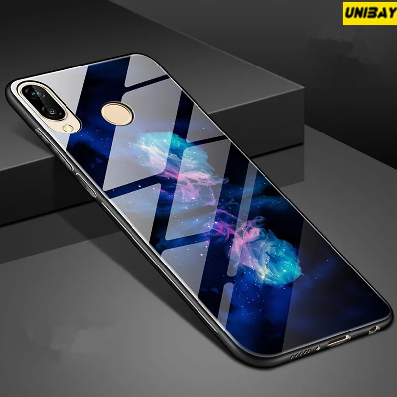 Huawei nova 3e чехол противоударный huawei P20 Lite случае 9 H закаленное Стекло задняя крышка