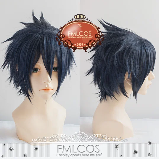 Бесплатная сетка для волос FF Noctis Lucis Caelum Wig FF15 XV термостойкие синтетические волосы