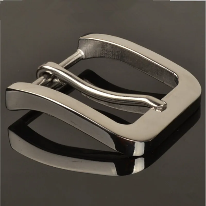 

Retail Hot selling High quality 58*53mm Solid stainless steel Men's Belt Buckle for 4cm Wide Belt Fashion mens Jeans accessories