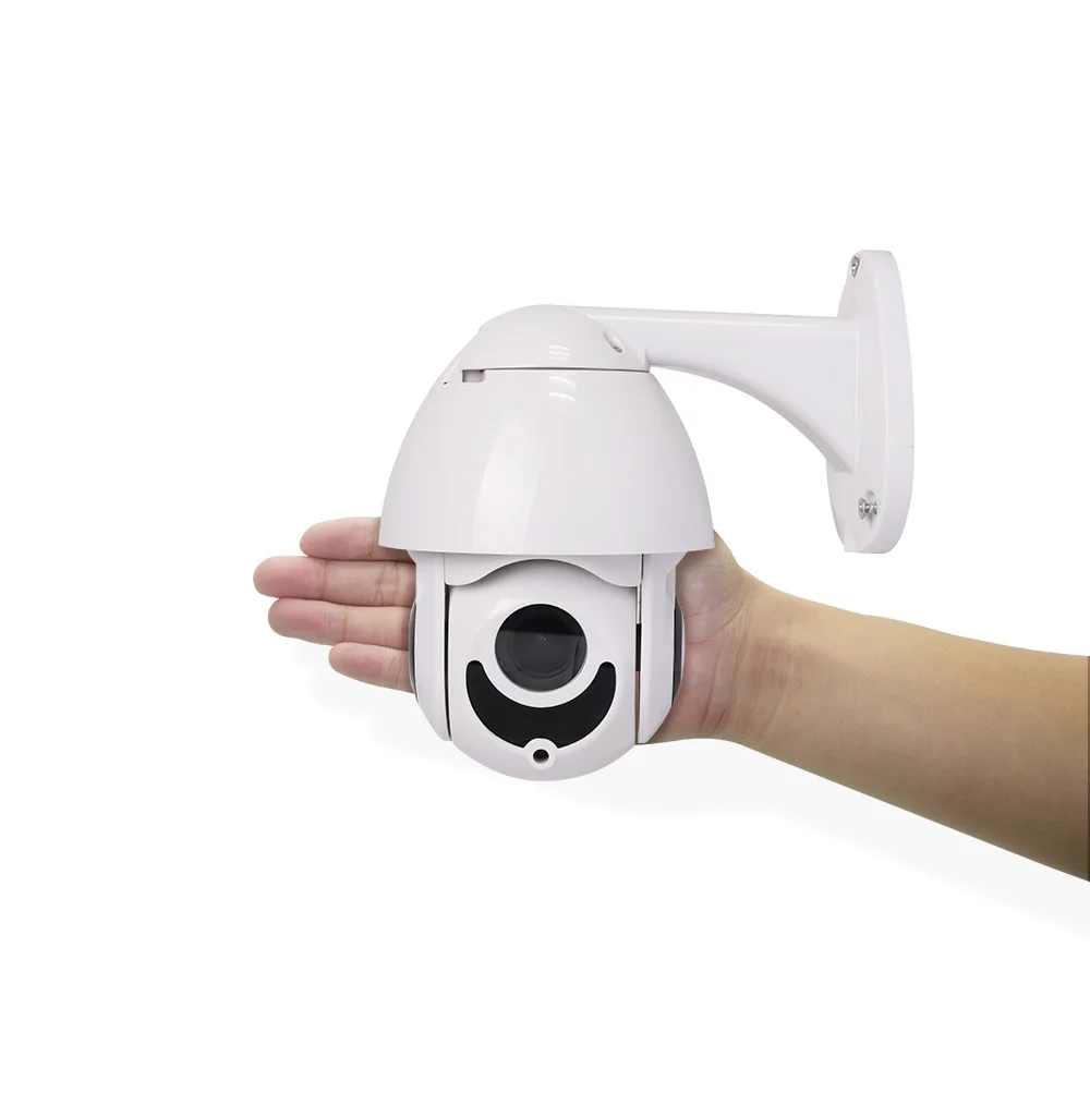 Wheezan ip камера Открытый POE скорость купольная PTZ камера 1080p 360 Pan 4x зум ночного видения Onvif imx323 cctv camaras vigilancia