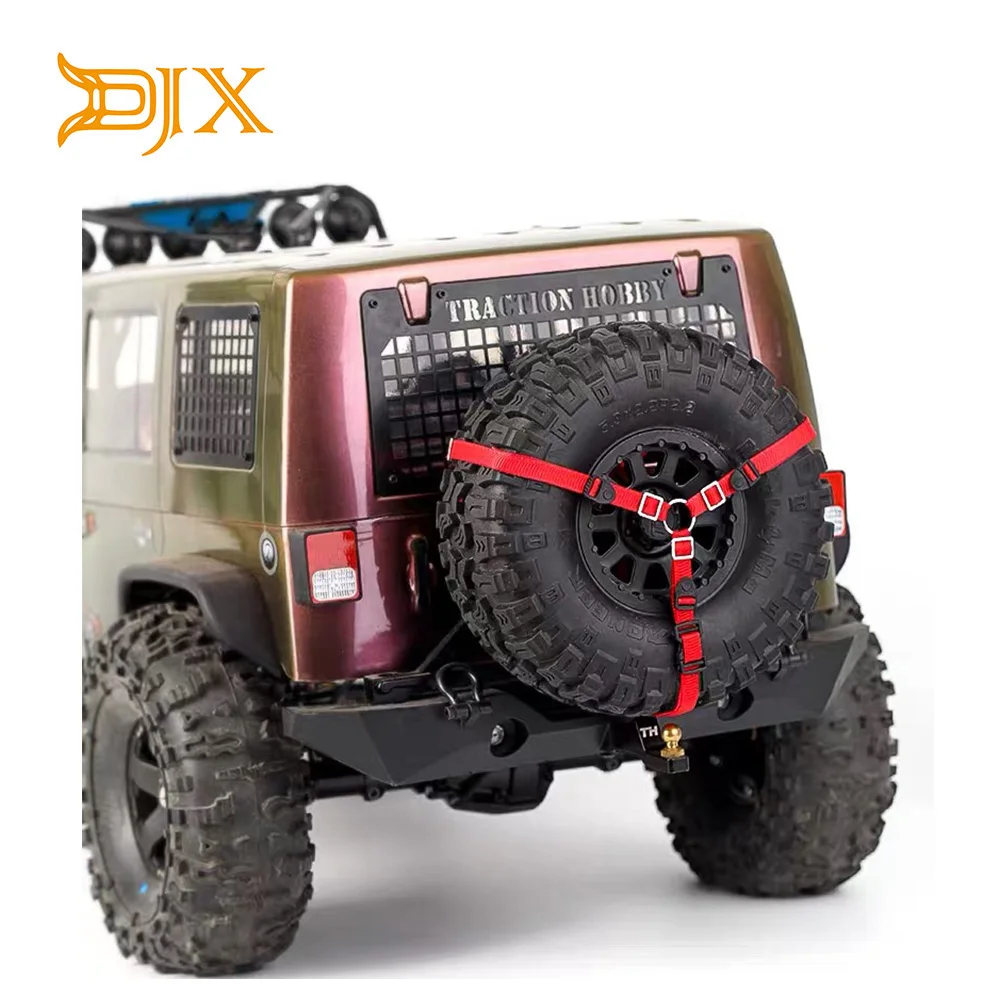 DJX радиоуправляемая Автомобильная запасная шина Противоскользящий ремень для