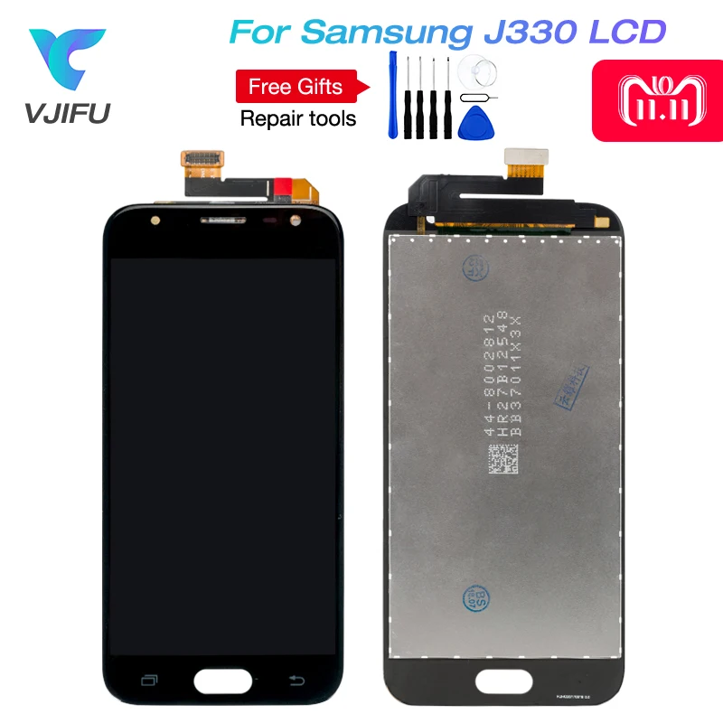 

Amoled для samsung Galaxy J3 2017 ЖК-дисплей J330F J330G ЖК-дисплей Дисплей Сенсорный экран планшета для samsung J3 pro 2017 ЖК-дисплей Экран дисплей