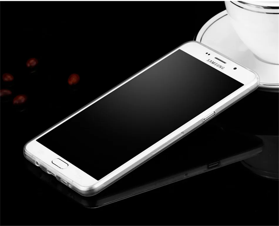Ультратонкий Прозрачный мягкий ТПУ чехол для Samsung Galaxy A8 S6 S5 S7 S8 Edge Plus S3 S4 mini Note 3 4 5 8