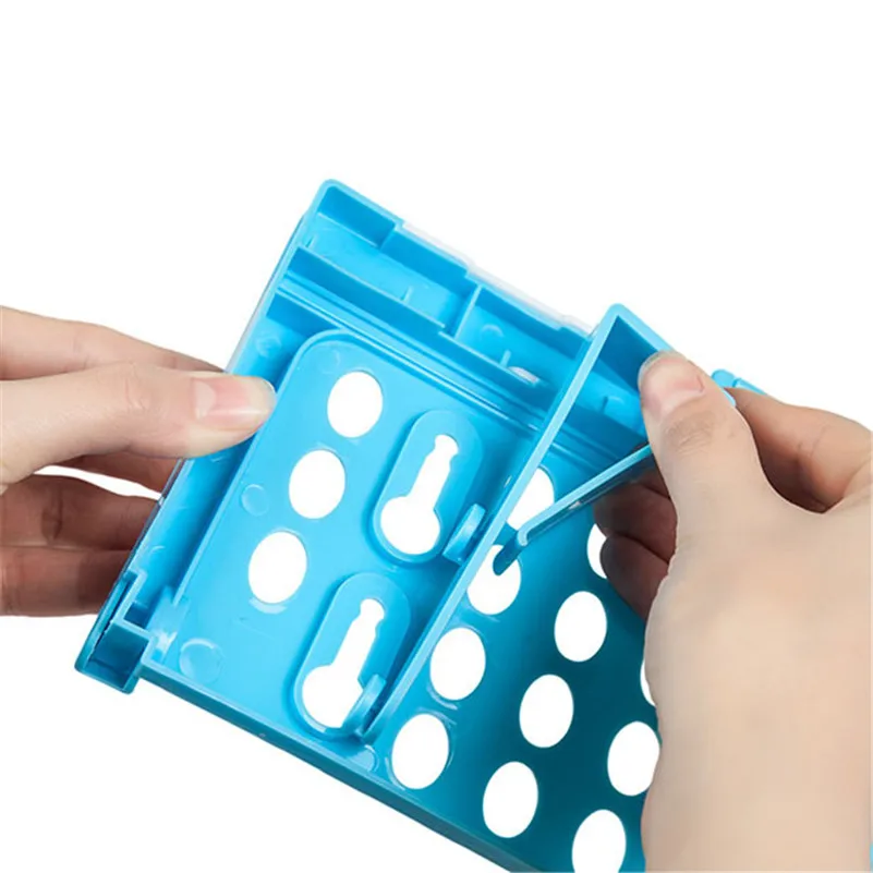 BalleenShiny Plastic Garbage Bag Portable Hanging Trash Rubbish Storage Rack Holder Kitchen Gadgets Organizer Random Color | Дом и сад