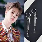 Серьги-гвоздики унисекс в стиле панк, из нержавеющей стали