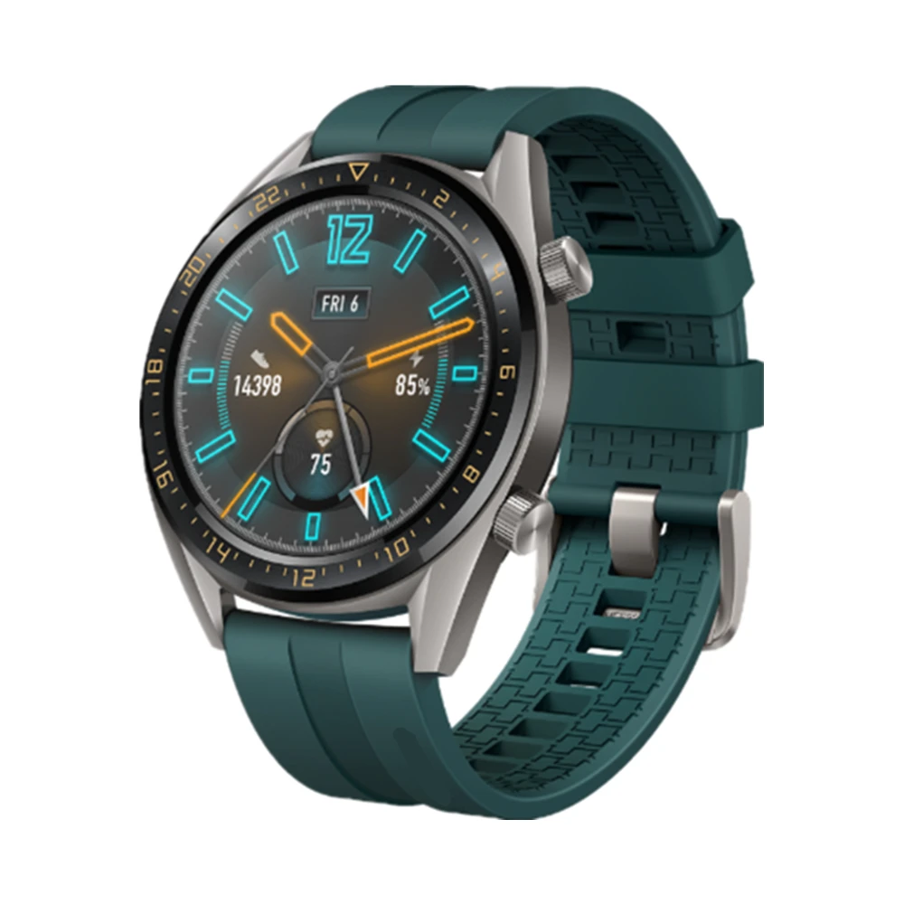 Силиконовый ремешок для Huawei Watch GT 2 сменный спортивный браслет смарт часов