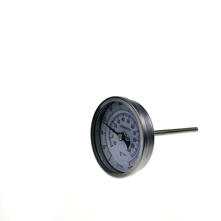 Биметаллический термометр с 3-дюймовым циферблатом аналоговый 4-дюймовый зонд