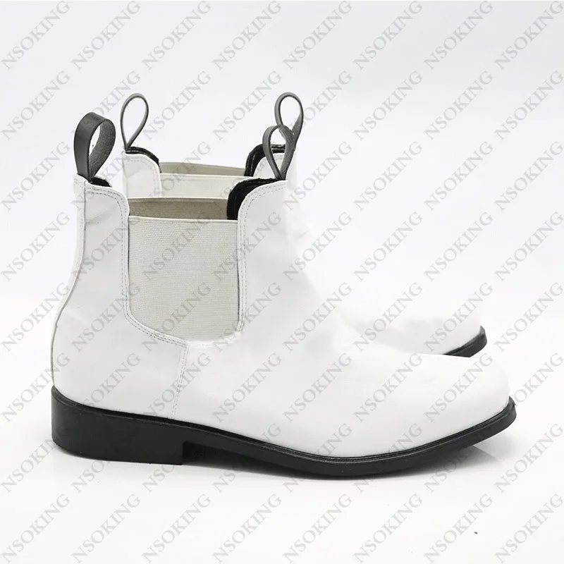 Аниме обувь для косплея белый солдат Штурмовик ботинки