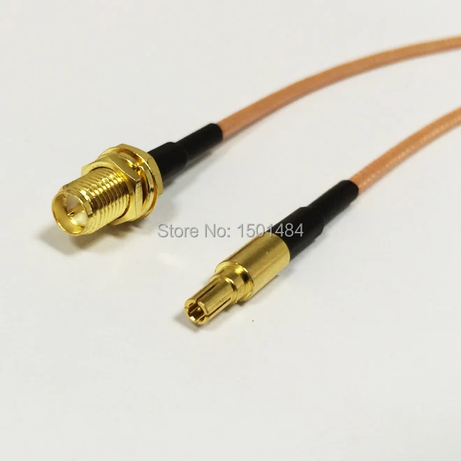 Новый RP-SMA гнездовой разъем Переключатель CRC9 штекер Конвертор RG316 кабель 15 см 6