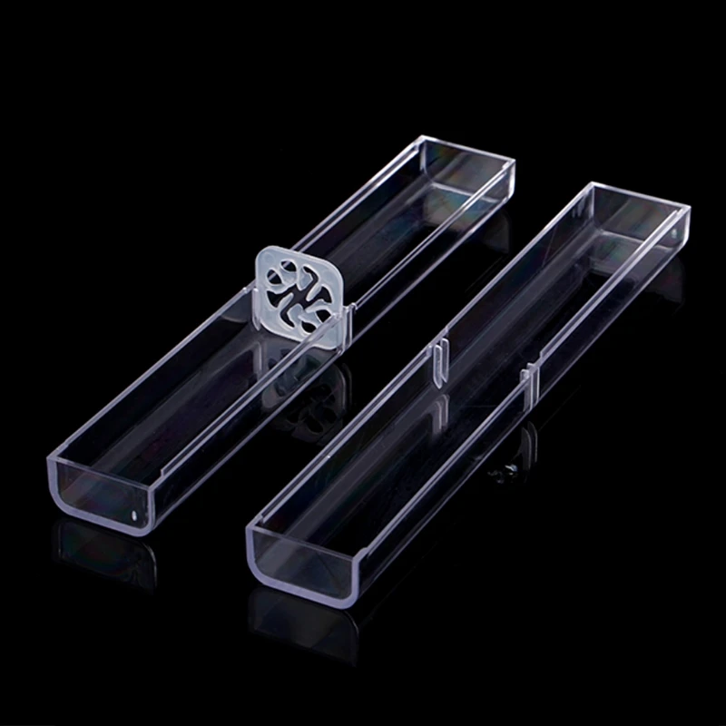 

10Pcs Acrylic Microblading Pen Box Display Storage Cases Tattoo Brow Manual Tool