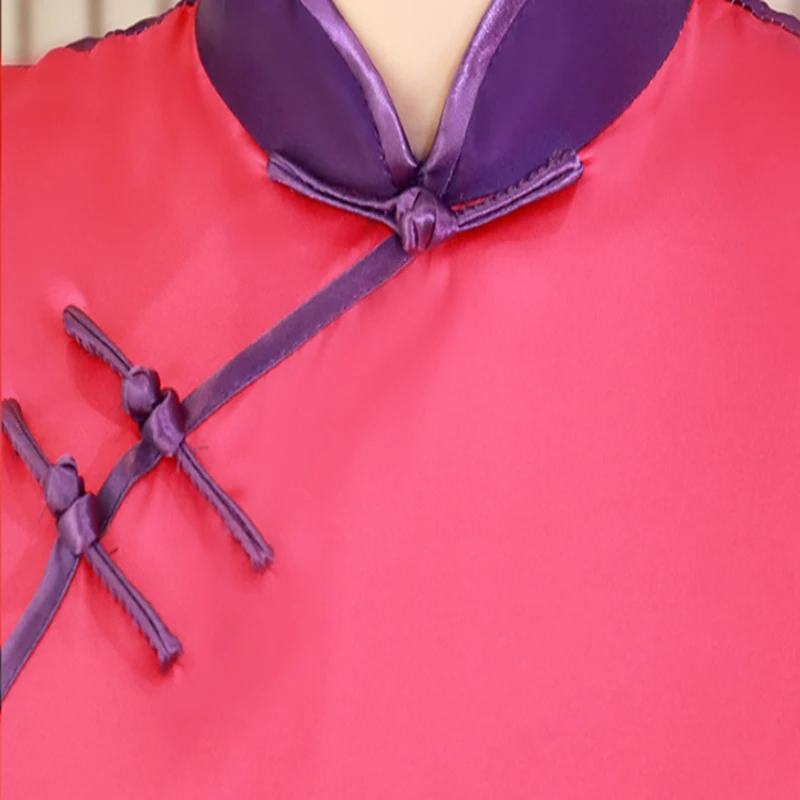 Cheongsam атласное платье с принтом Qipao винтажное улучшенное осеннее традиционное китайское длинное платье вечерние платья для матери свадебное платье