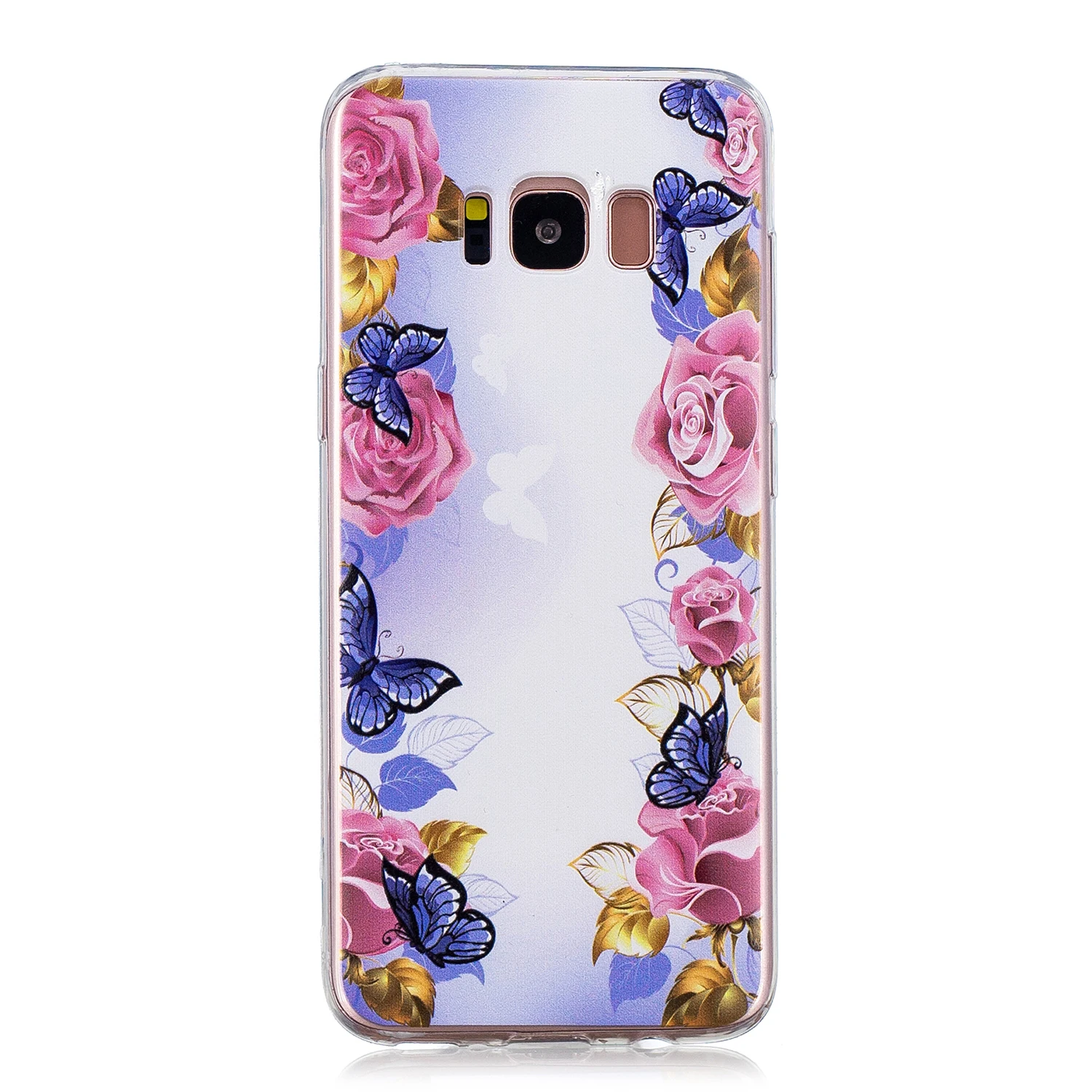 Милый модный силиконовый чехол для samsung Galaxy S8 S 8 G950 мягкая задняя крышка из ТПУ G9500