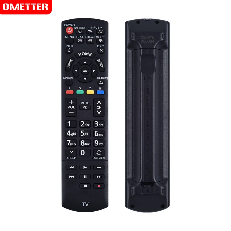 

New N2QAYB000934 Remote Control For PANASONIC LCD TV TH-32AS610A TH-42AS640A TH-50AS640A TH-60AS640A Replacement