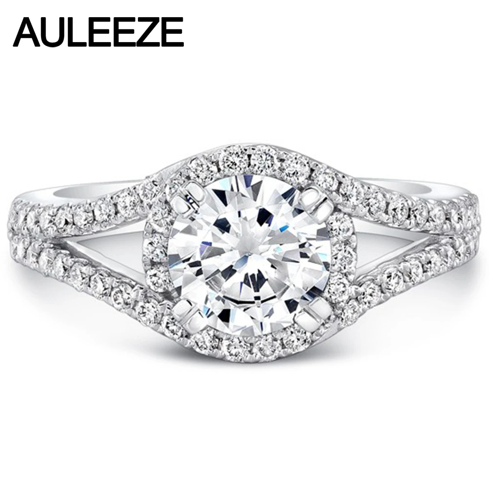 Кольцо женское из белого золота с разрезом на хвостовике|ring for|rings for womenring split |