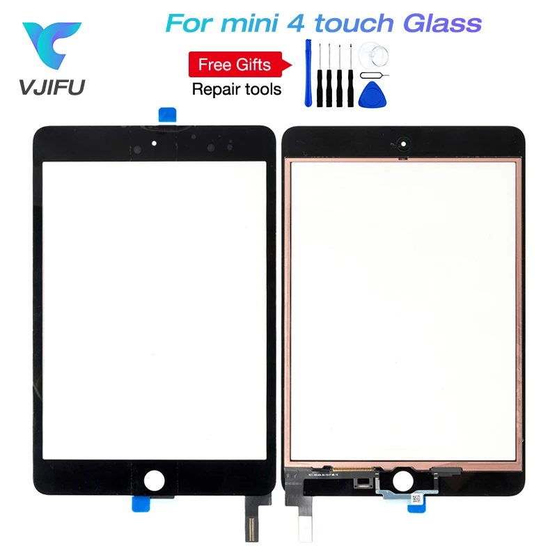 Сенсорный экран для iPad mini 1 2 3 4 7," mini mini2 mini3 mini4 сенсорный дигитайзер стекло с кнопкой Home для сенсорных частей iPad