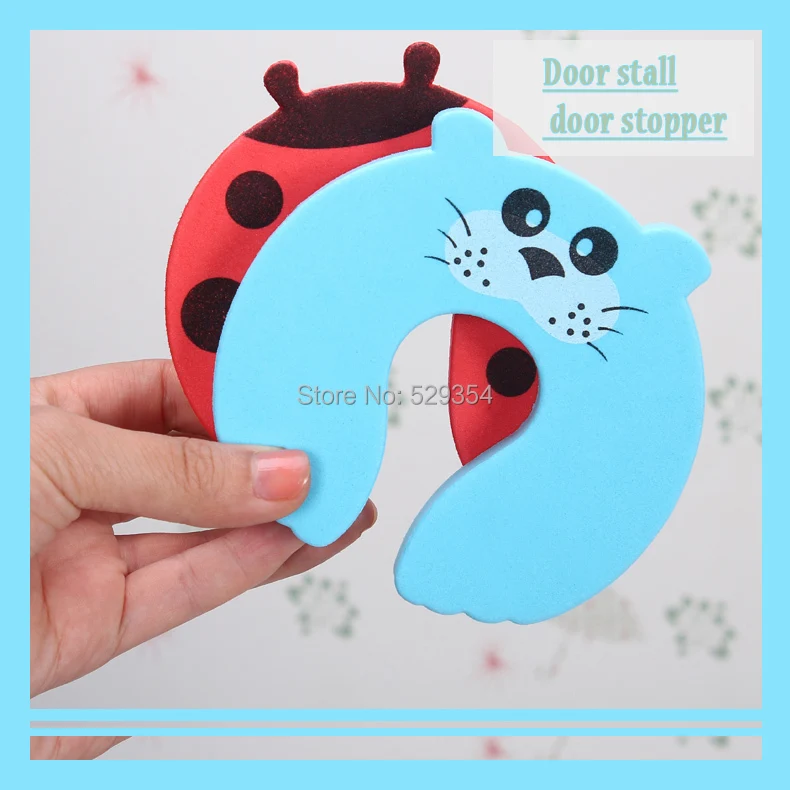 8 шт. коровка тигр жираф Бабочка обезьяна|baby door stopper|baby safetybaby safety stopper |