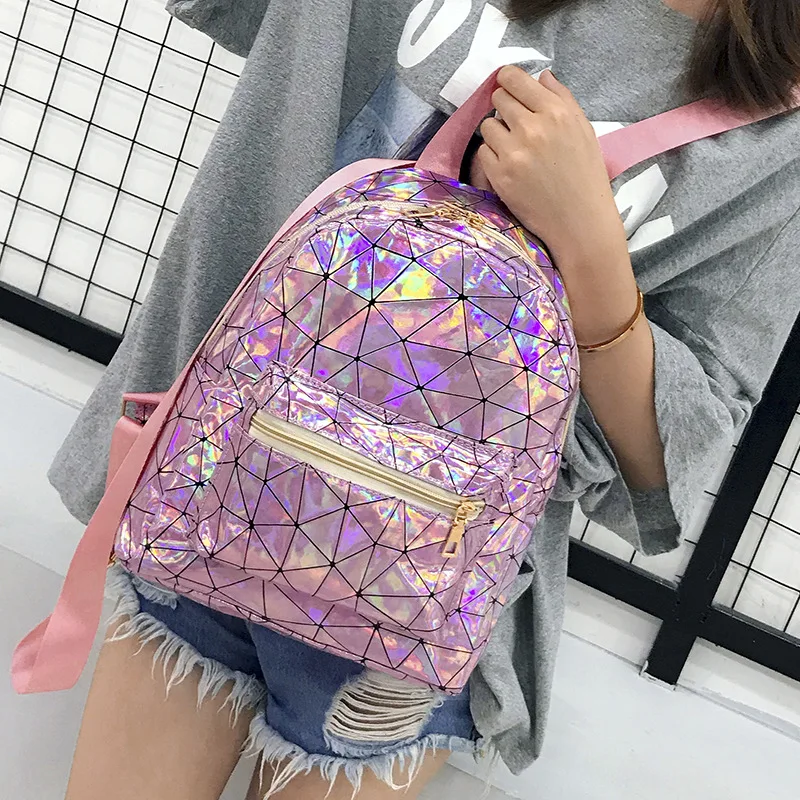 Новинка 2019 женская сумка для путешествий с лазером модная мини через плечо Harajuku