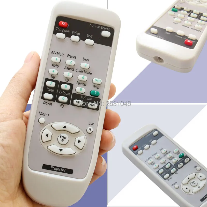 Пульт дистанционного управления подходит для epson проектор EMP-30 EB-X7 EMP-X5 EB-W6 EB-S7 EB-S8