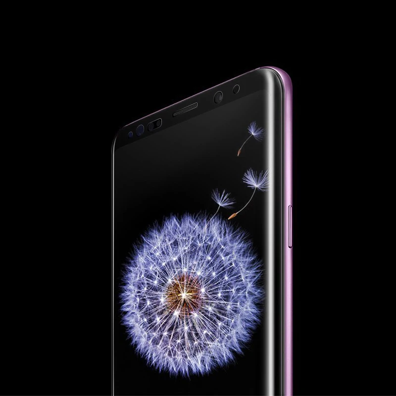 For Samsung Galaxy S9 Plus Full Cover Tempered Glass 9H 3D Curved Screen Protector Covering Protective Film On S 9 S9Plus | Мобильные