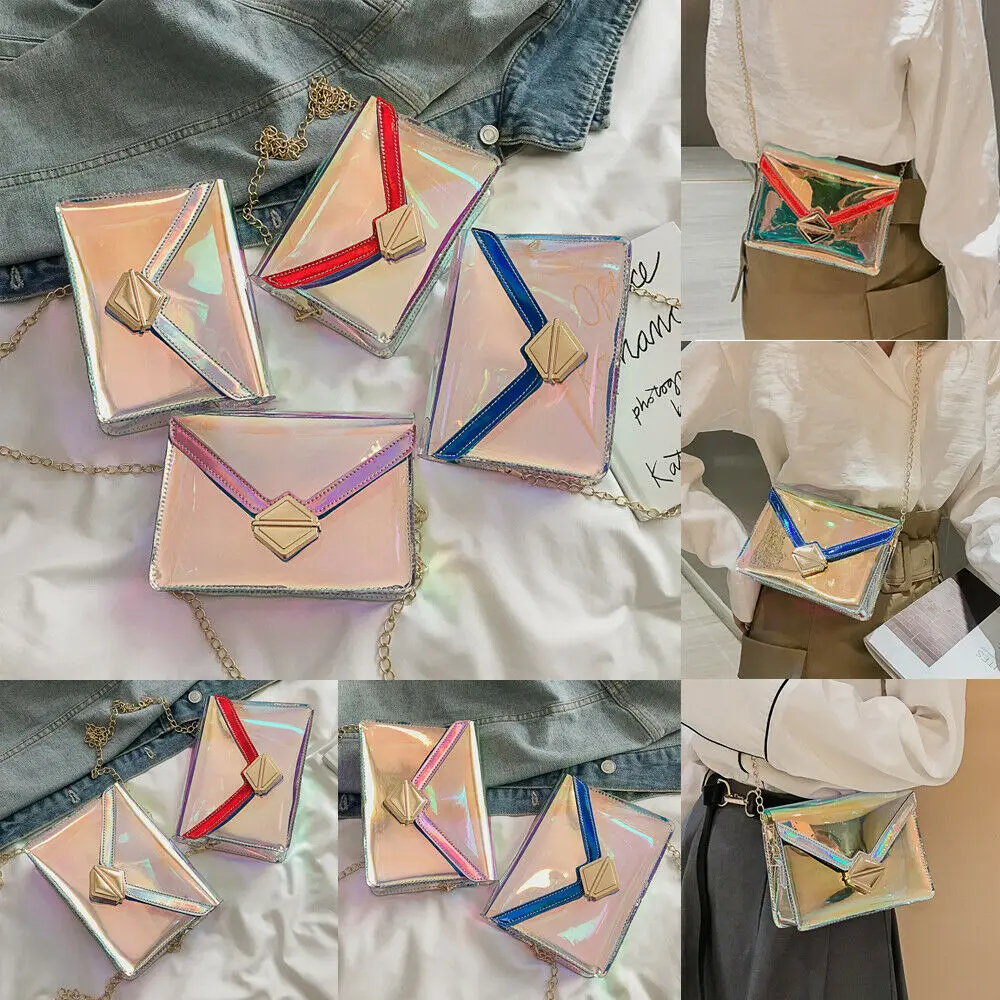 Новинка 2019 года модные сумки для женщин прозрачная сумка из искусственной кожи с