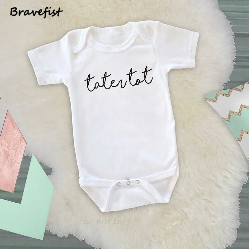 Monos para beb&eacute;s de 0 a 24 meses, monos con estampado de letras en 3D para ni&ntilde;os y ni&ntilde;as, monos de manga corta, monos de verano-1