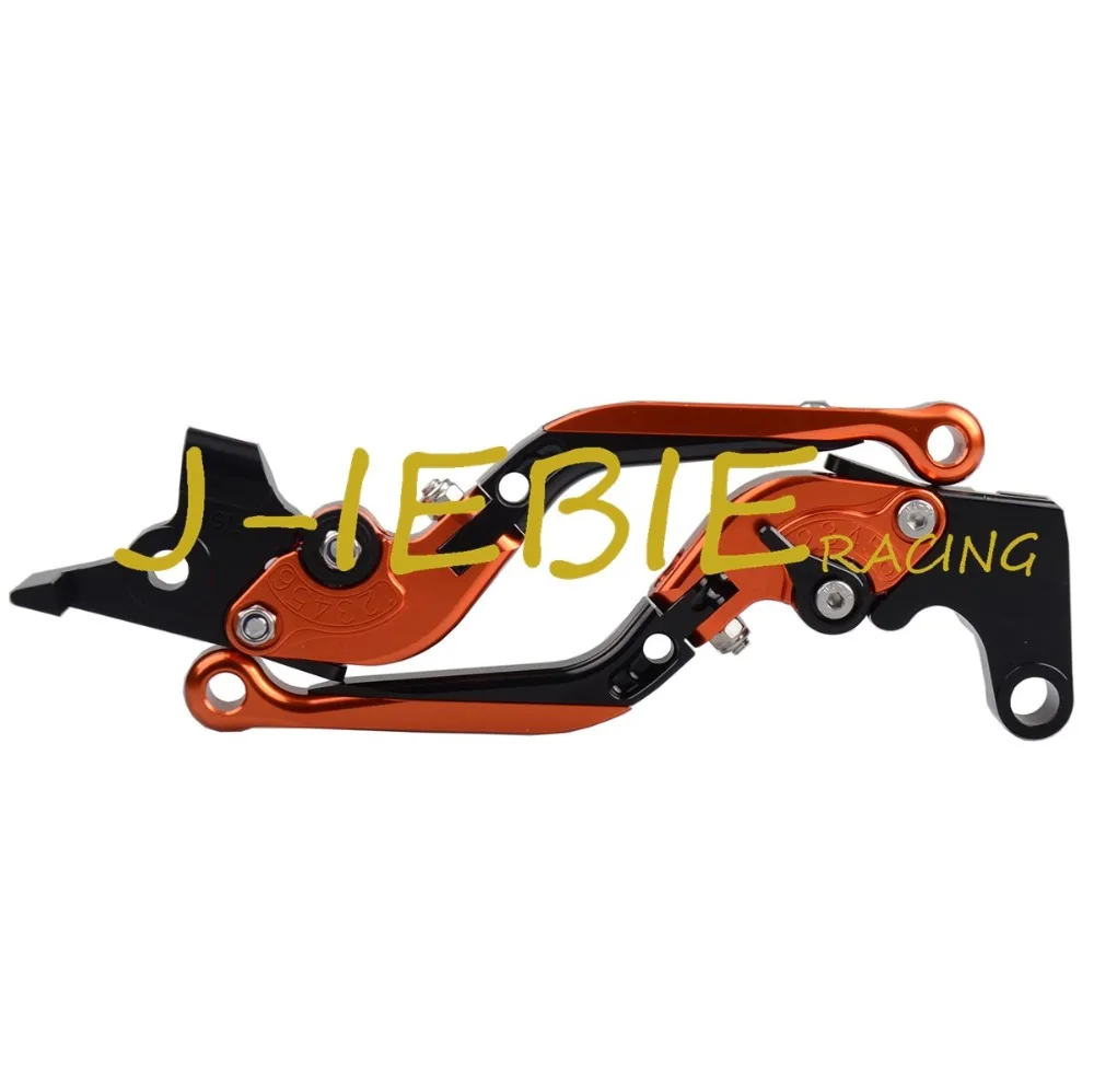 Для KTM 390 Duke/RC390 2013-2017 RC125/125 Duke 14-17 200 Duke/RC200 14-16 Складные Выдвижные CNC регулируемые