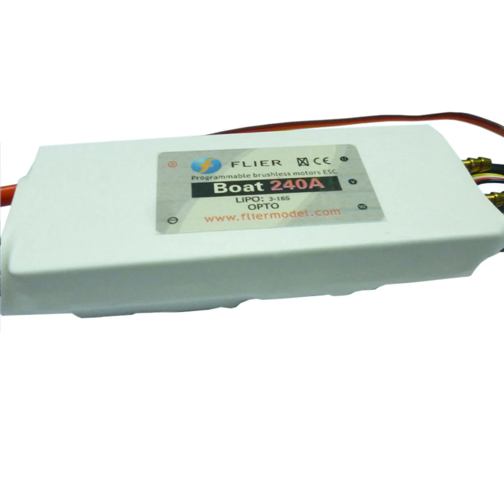 Флиер новая версия 12 S/16 S/18 S/22 S бесщеточный морской ESC 240A контроллер скорости лодки
