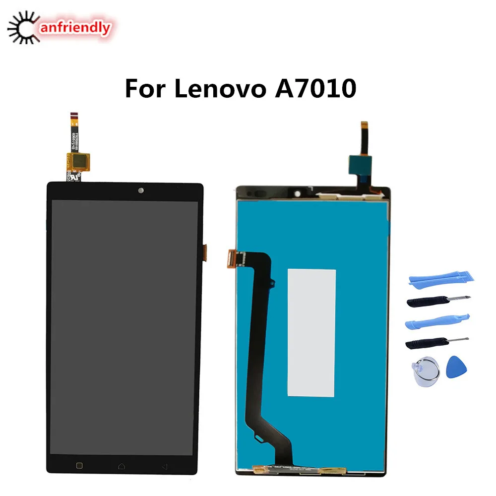 ЖК дисплей и сенсорный экран для Lenovo A7010 сменный дигитайзер в сборе Vibe K4 Note A 7010