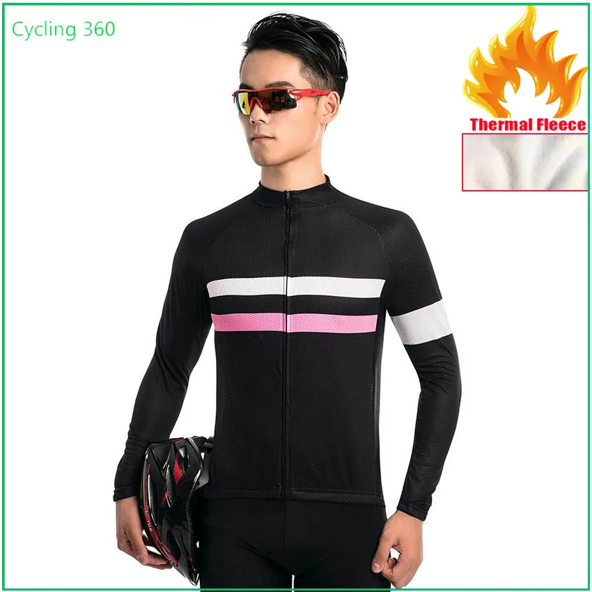 

2021 Winter Cycling Clothing Long Maillot Ciclismo Hombre Cycling Jersey Bike Fitness Sportswear Mens Ropa Ciclismo W18 XS-3XL