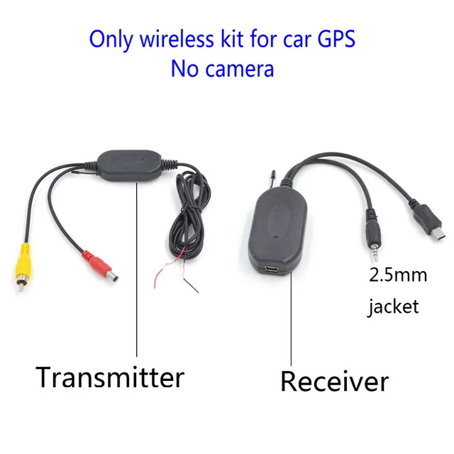 Wireless GPS kit Проводная/Беспроводная Автомобильная камера заднего вида для Renault Megane3 Duster Fluence Dacia Duster для Nissan Terrano - Название цвета: Wireless GPS kit