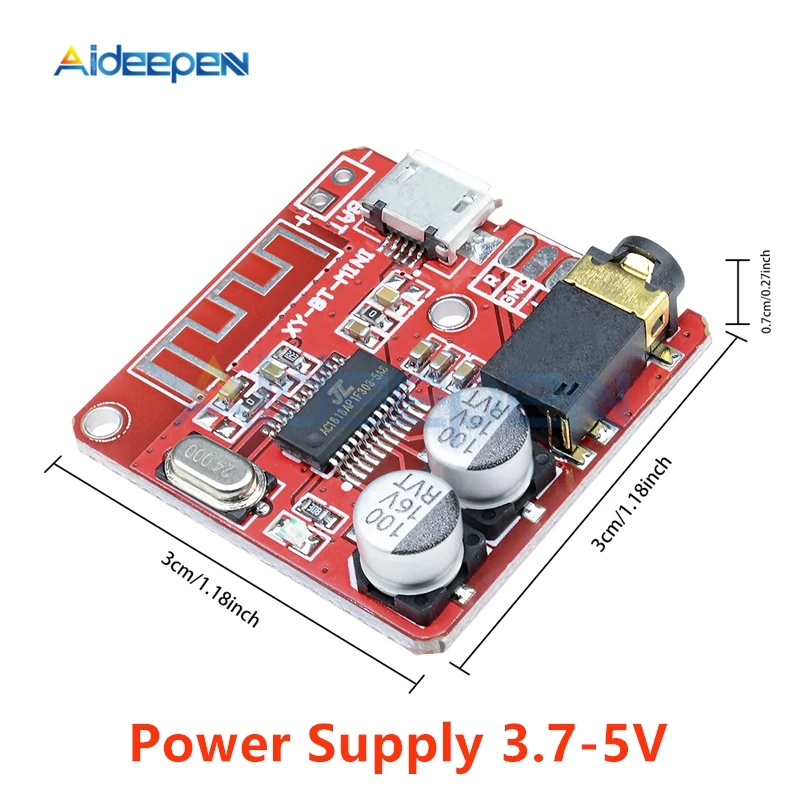 Мини MP3 Bluetooth 4 1 стандартная стереовыходная плата автомобильный динамик