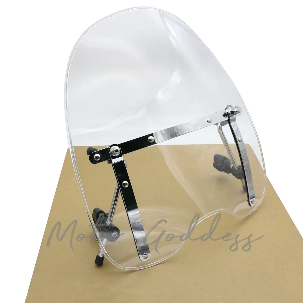 Руль мотоцикла 7/8 &quotи 1&quot регулируемое ветровое стекло для Honda Shadow 125 400 5000 VT125 VT400