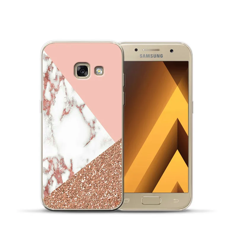 1317 Роскошный цветок мрамор для samsung Galaxy A10 A20 A30 A40 A50 A70 M10 M20 телефон чехол Etui Capinha capa funda shell - Цвет: 1317