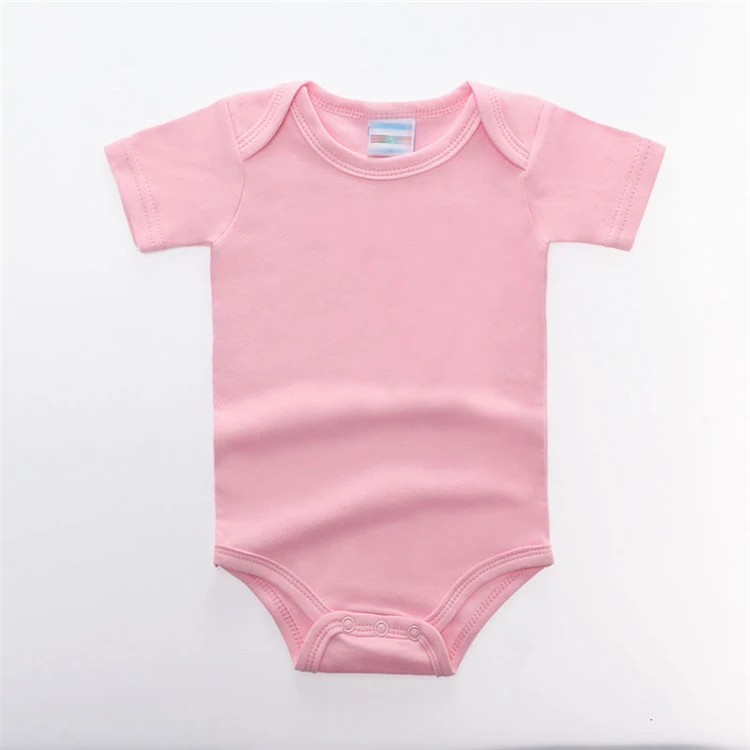 SALE Unisex Baby Rompers Short Sleeve Cottom O-Neck 0-12M Newborn Boys&Girls Roupas Top Quality Bebe Summer Clothes