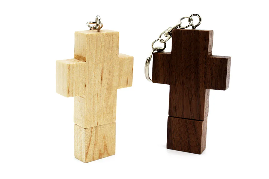 TEXT ME клен орех Дерево крест стиль usb флэш-накопитель ручка привода 4 ГБ 8 ГБ 16 ГБ 32 ГБ 64 ГБ usb2.0 флешка