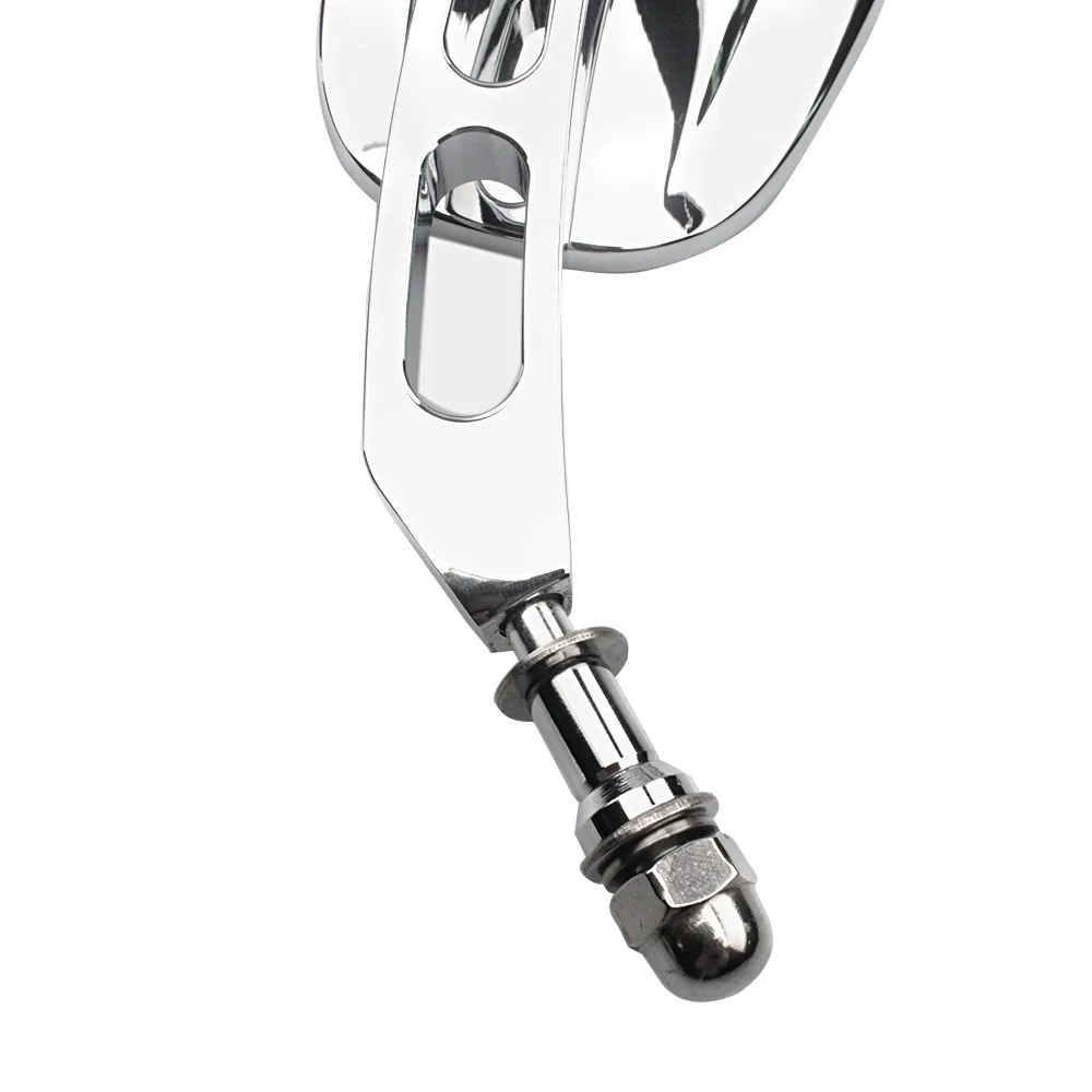 Боковое зеркало заднего вида 8 мм для Harley Road King Touring XL 883 Sportster Dyna FXDF FLSTF Softail Springer V-ROD