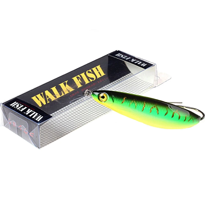 Ходить Рыба 1 шт. качество медленно опускается на дно Рыболовная Приманка Minnow 20 г 8